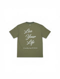 Live Your Life Zip Tee